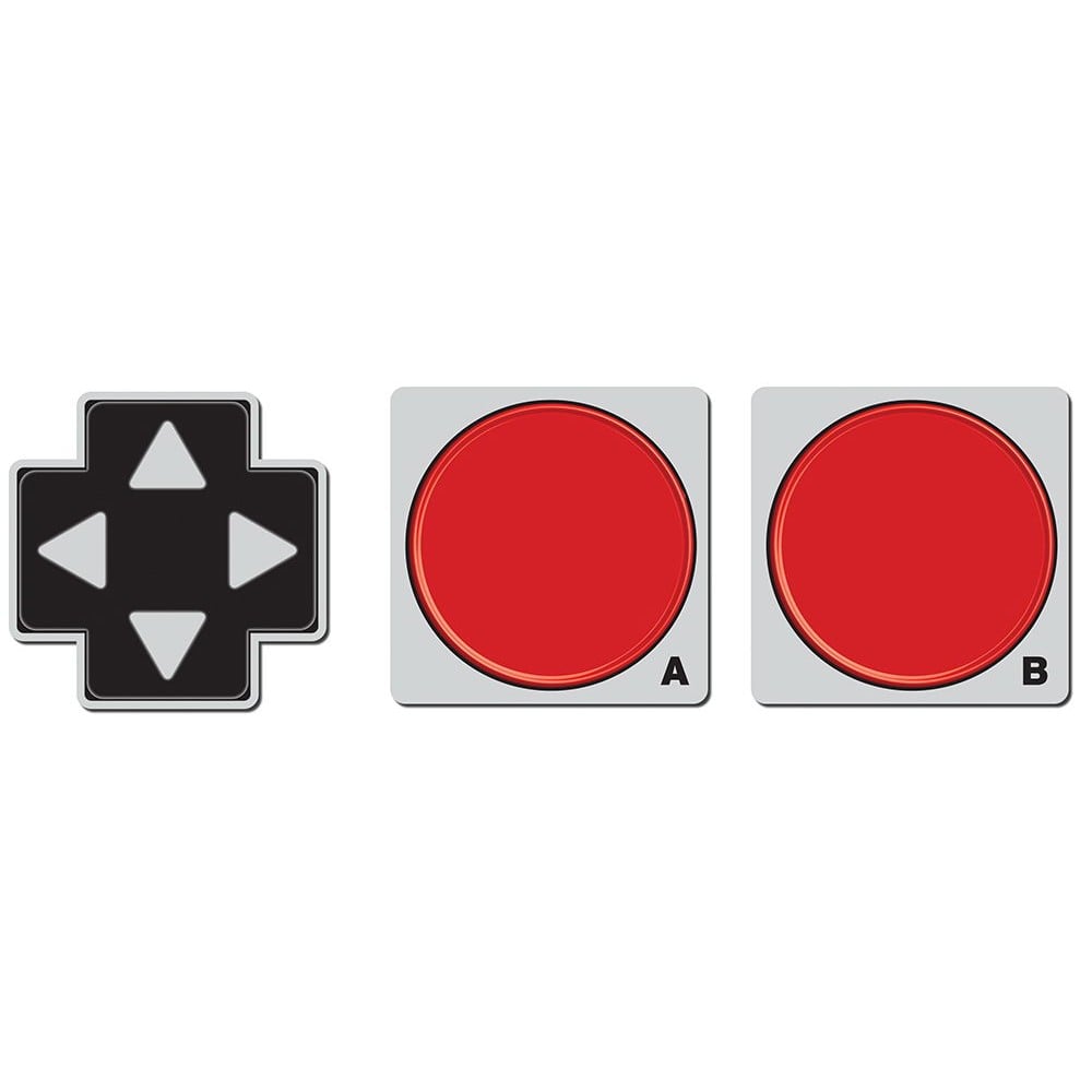 Impress friends the next time they're over by whipping out out these great game pad coasters ($15).