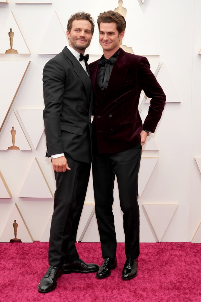 Andrew Garfield and Jamie Dornan Reunite at the 2022 Oscars