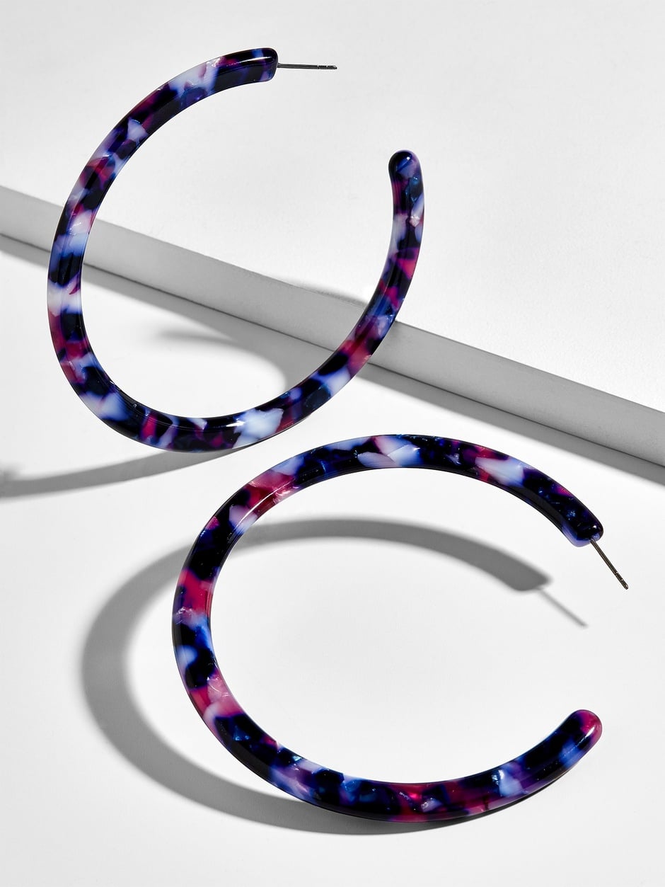Baublebar resin hotsell hoop earrings