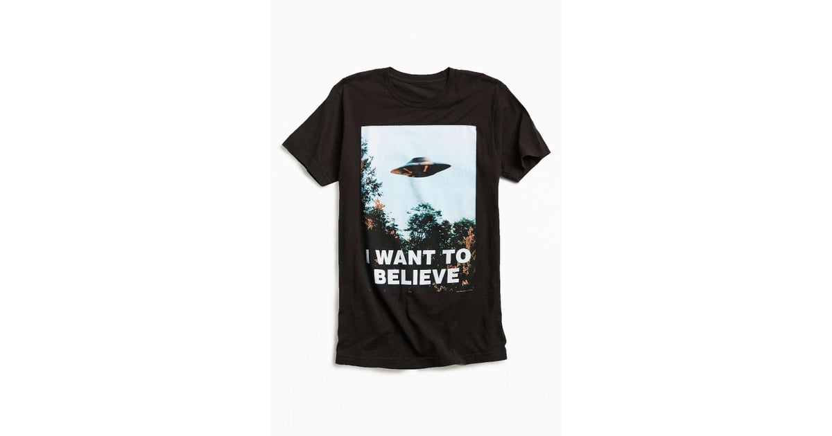 The XFiles I Want to Believe Tee Gifts For Men in Their 20s
