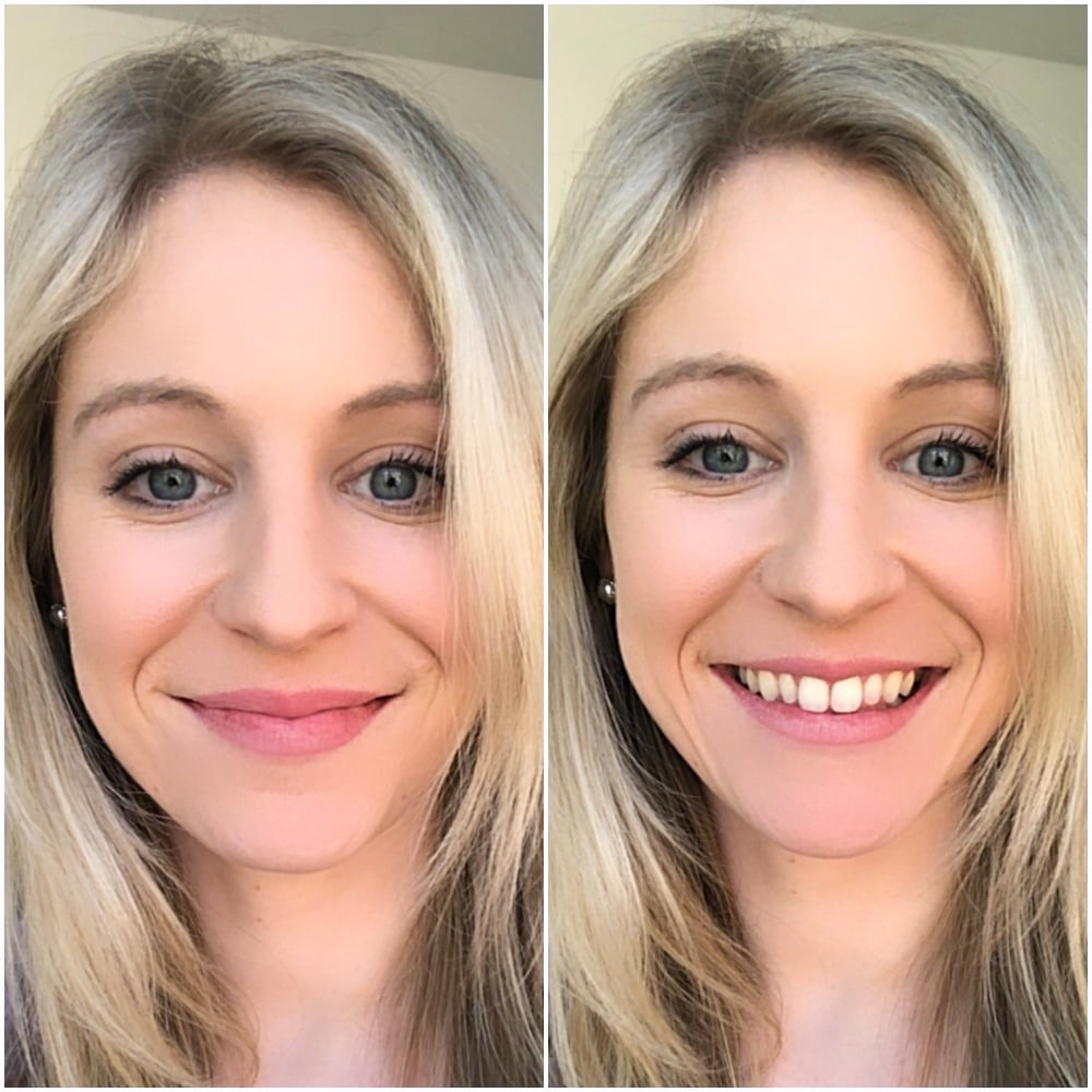 permanent lip color before and after