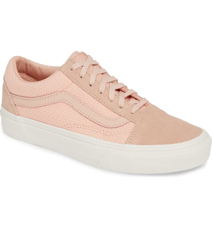 vans old skool leather check