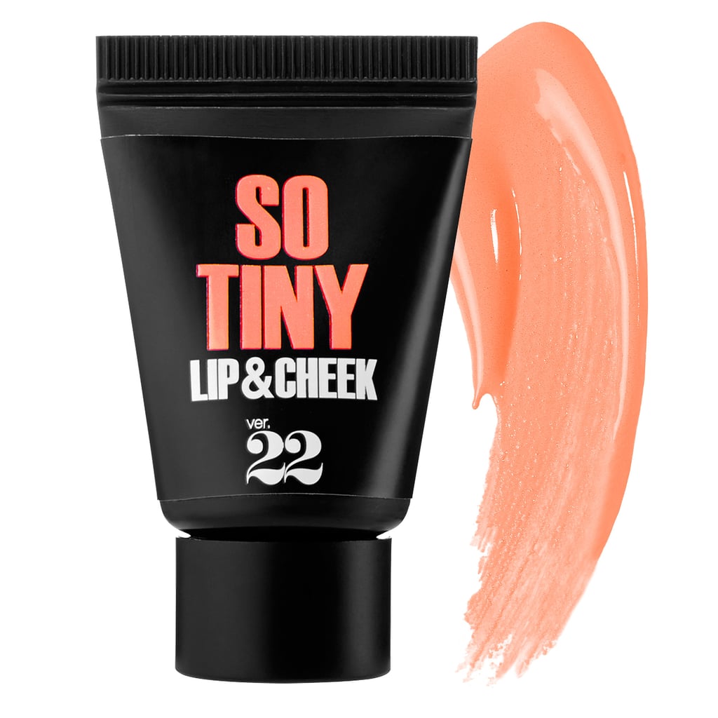 Keep your lips and cheeks moisturized with the Chosungah 22 So Tiny Lip and Cheek Face Color in Peach ($14). It will add a pastel flush to your face while improving skin's texture with manuka honey and argan oil.