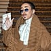 Leave It to Doja Cat to Wear a Mustache Made of Fake Lashes