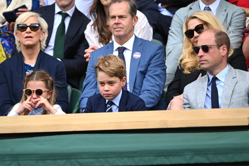 Princess Charlotte and Prince George at Wimbledon 2023