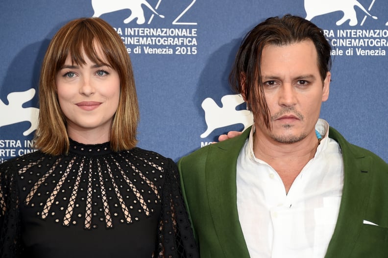 Dakota Johnson and Johnny Depp