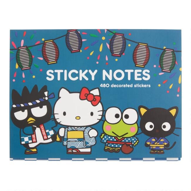 Hello Kitty Omatsuri Sticky Notes