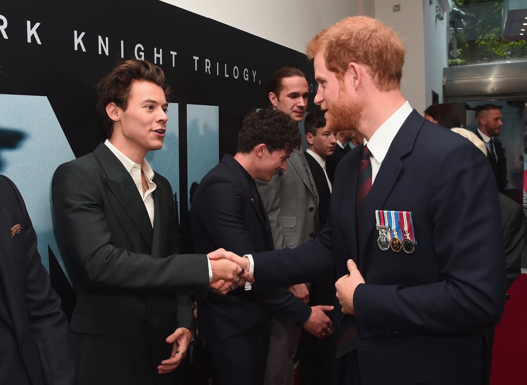 Prince Harry and Harry Styles at Dunkirk Premiere in London