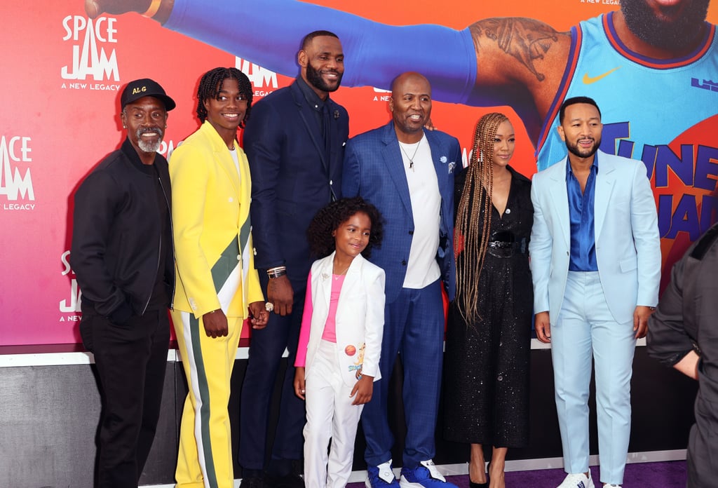 LeBron James Brought His Family to Space Jam 2 Premiere