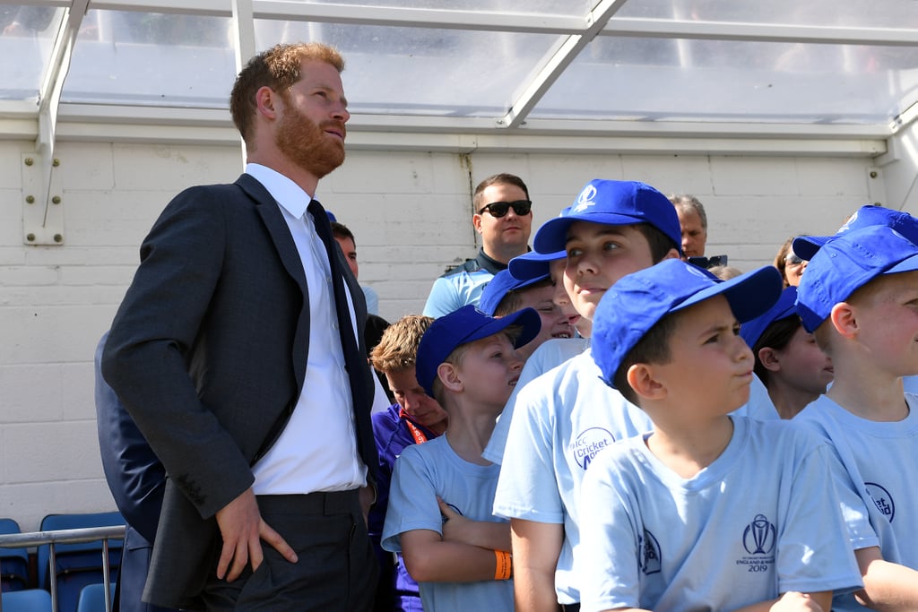 Prince Harry at Opening of Cricket World Cup 2019