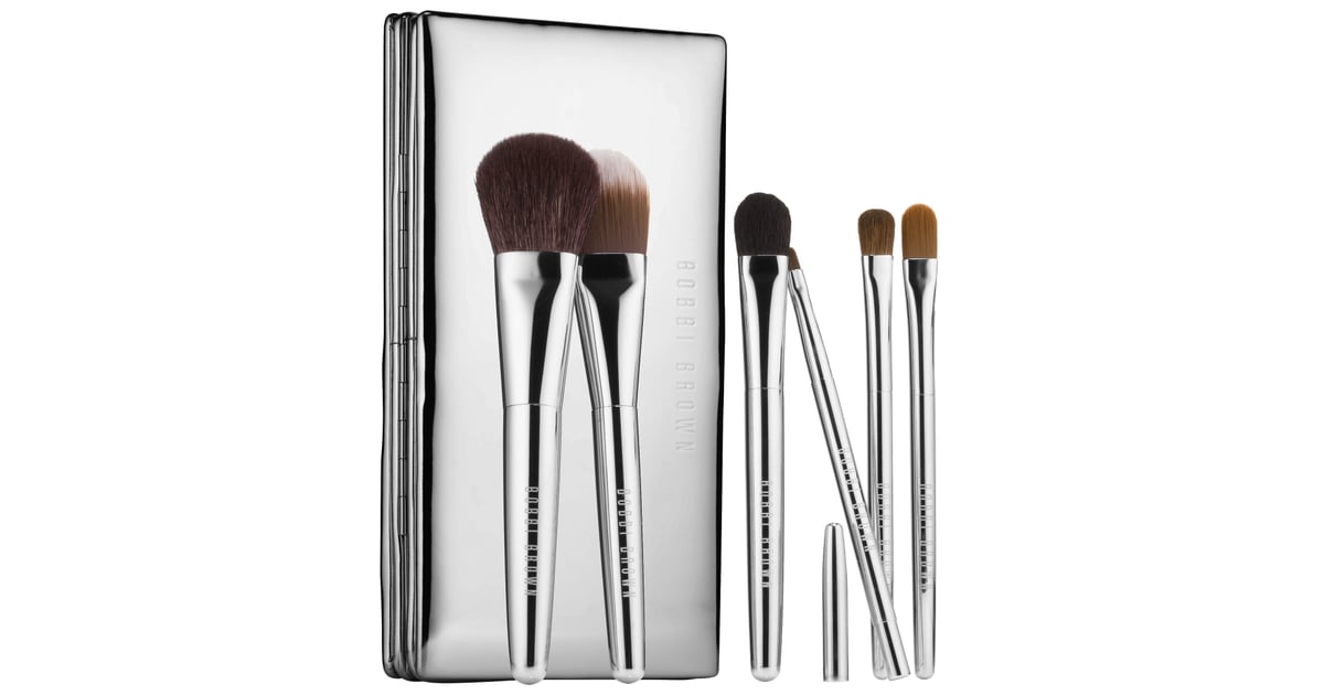 Bobbi Brown Travel Brush Set Beauty Products to Keep at Your Desk