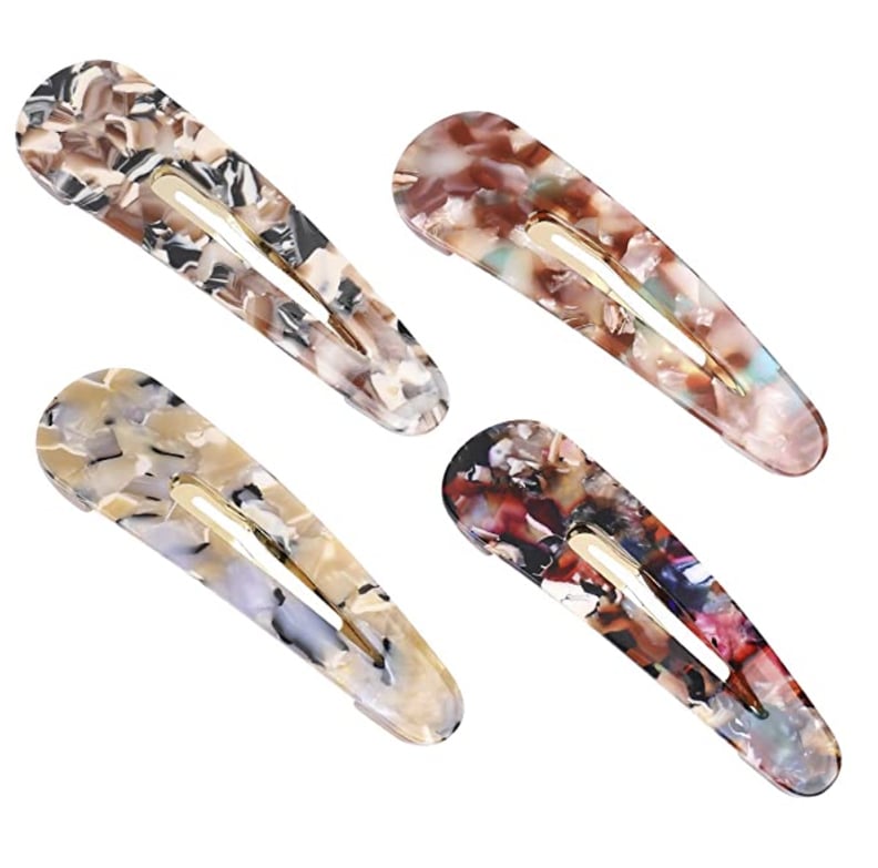 Lufute Acrylic Resin Hair Barrettes