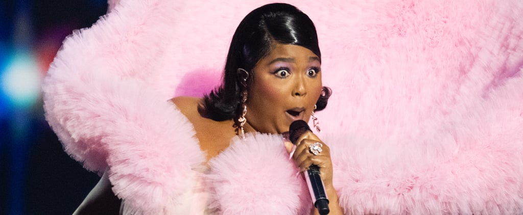 Lizzo Wears a Fluffy Pink Act N°1 Dress at the Brit Awards