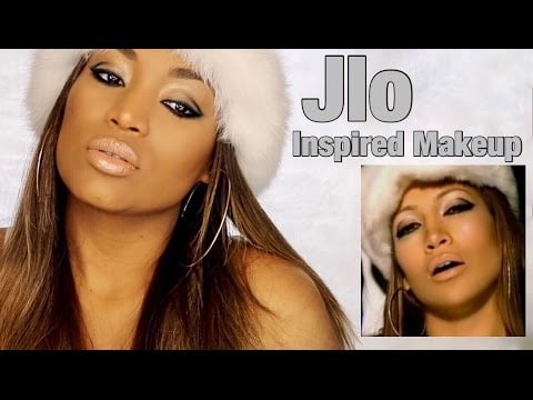 J Lo-Inspired Makeup