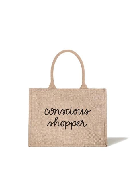 Brand New Home Living Love Is Shopping Reusable Shopping Bag