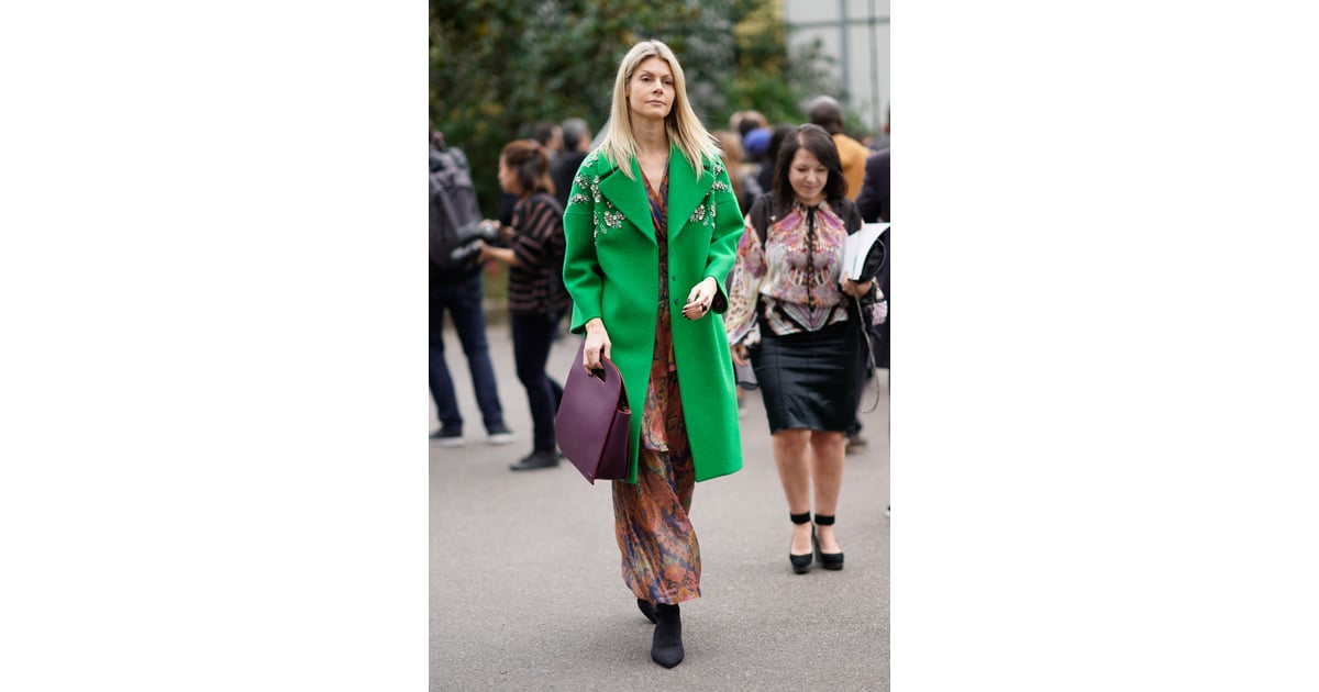 Statement Coat Street Style Trend | POPSUGAR Fashion Photo 15