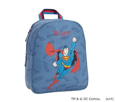 superman backpack with lunchbox