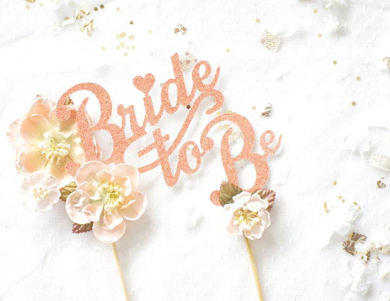 Bride-to-Be Cake Toppers