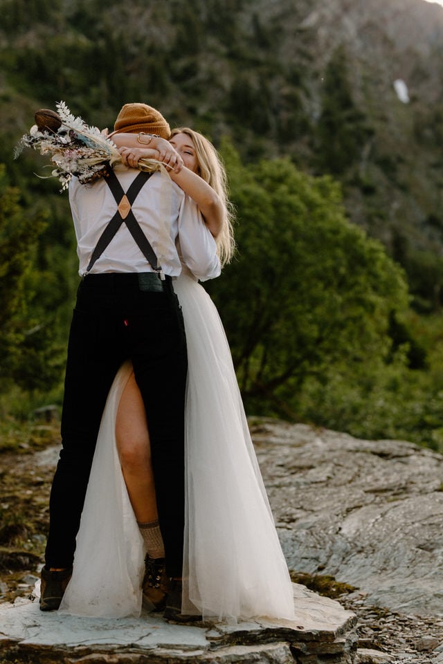 Mountain Camping Elopement