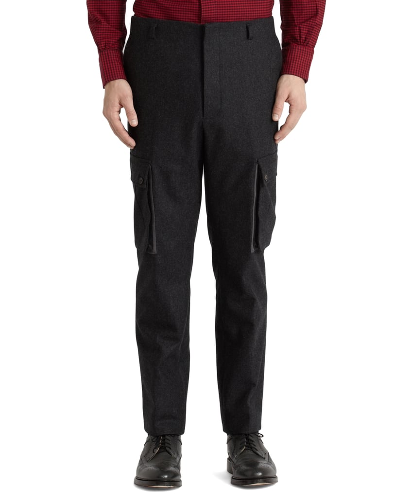 brooks brothers flannel lined pants
