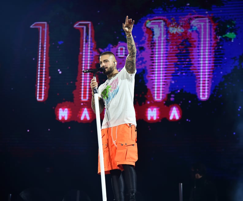 NEW YORK, NEW YORK - OCTOBER 04: Maluma performs at Madison Square Garden on October 04, 2019 in New York City. (Photo by Theo Wargo/Getty Images)