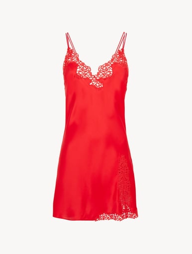 La Perla Red Silk Dress