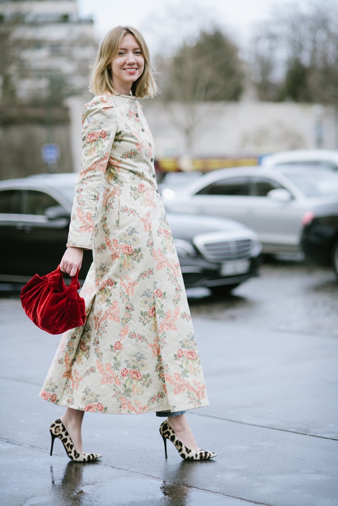 maxi dress and heels