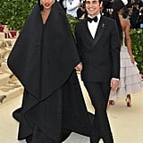 Imaan Hammam and Zac Posen