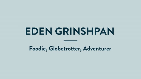 Eat, Sleep, Repeat With Eden Grinshpan