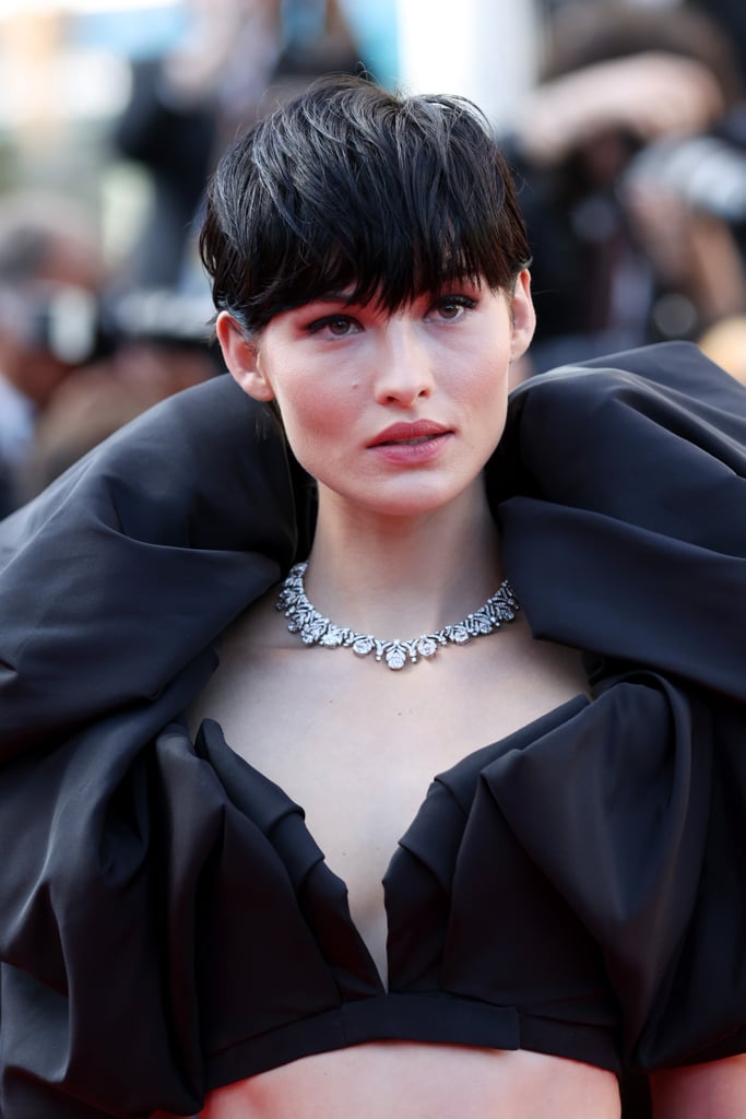 Grace Elizabeth's Bixie Haircut at Cannes