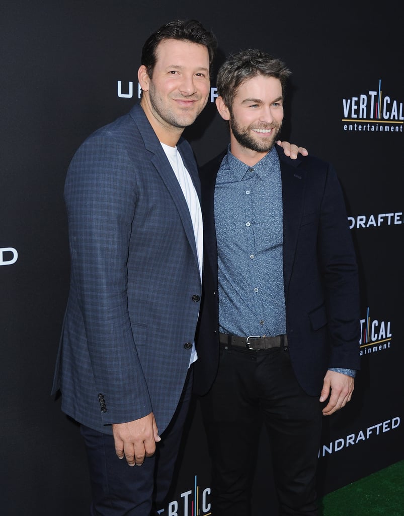 Chace Crawford and Tony Romo on Red Carpet July 2016