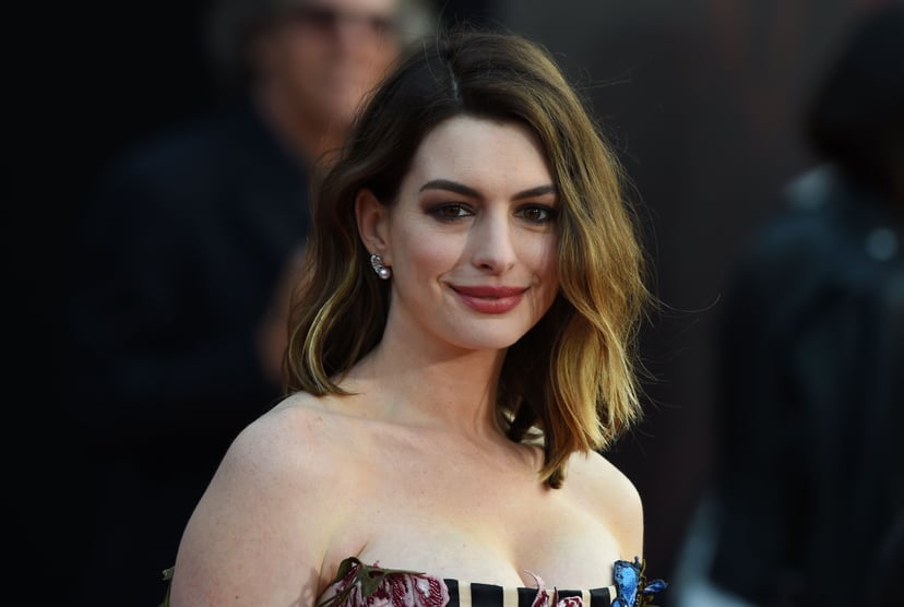 Actress Anne Hathaway attends the premiere of Disney's 