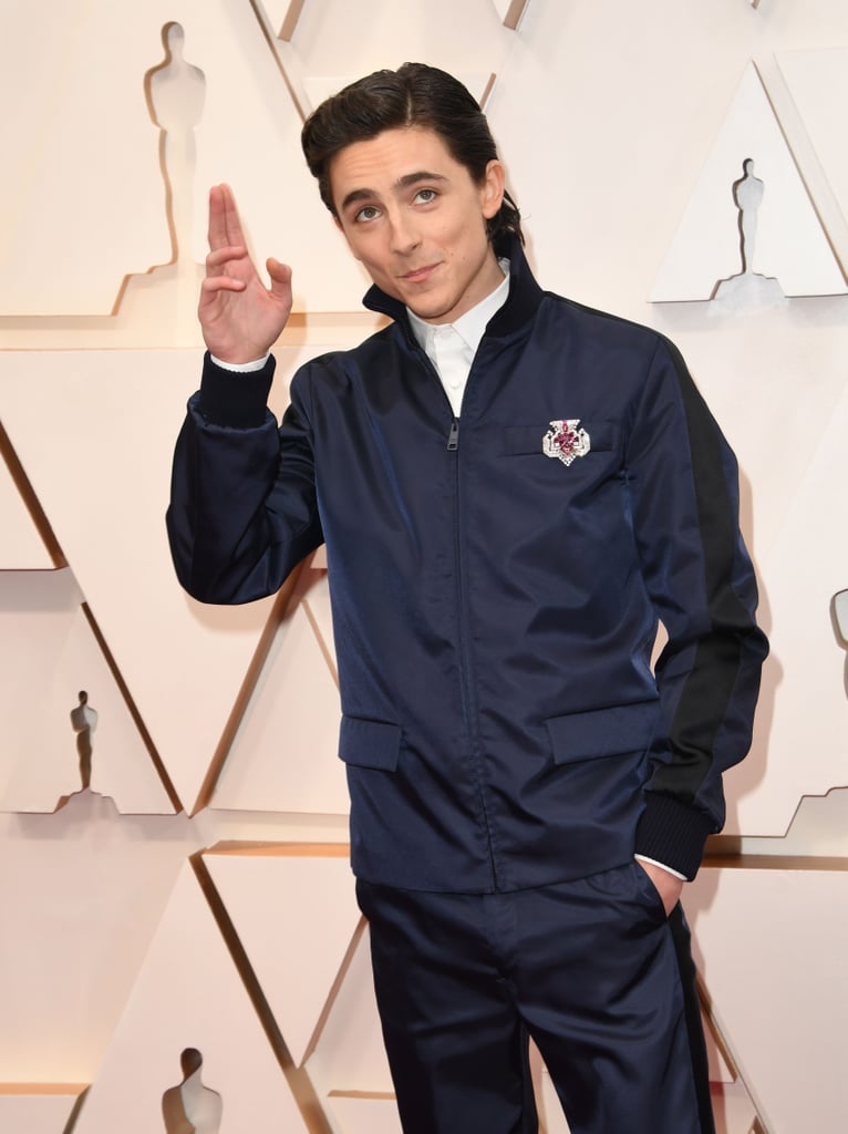 Timothée Chalamet's Prada Suit at the 2020 Oscars