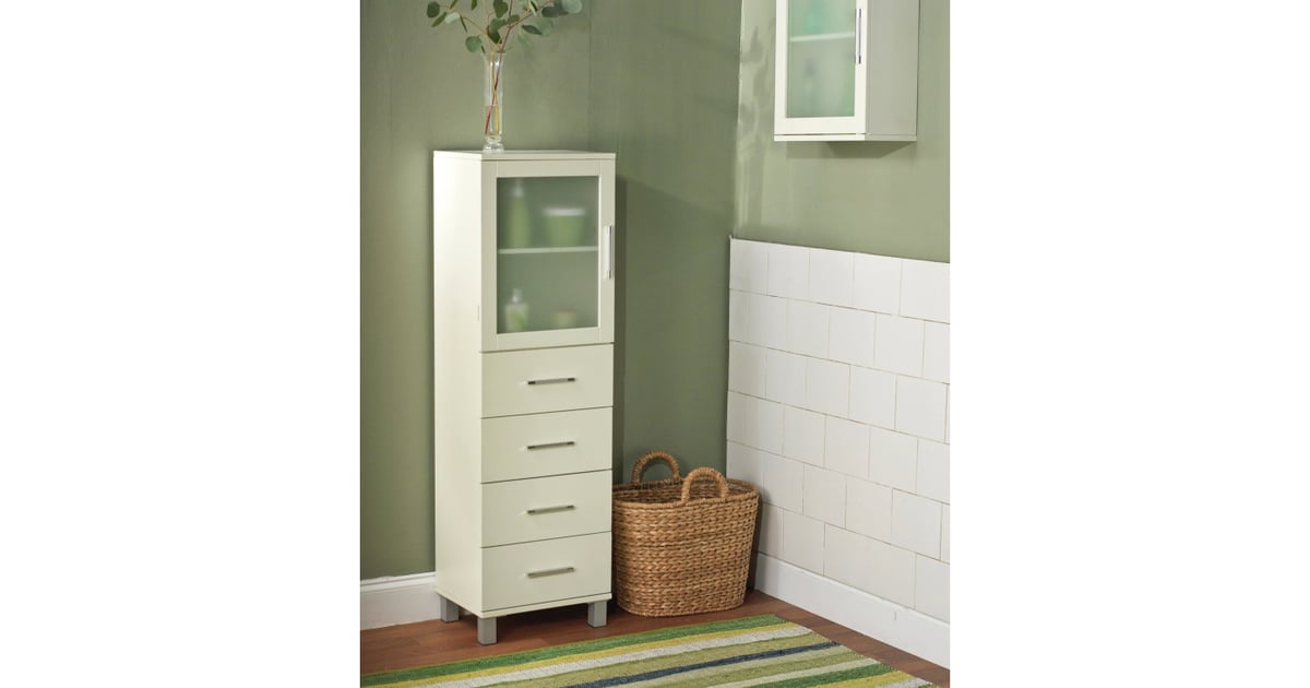 Frosted Pane 4Drawer Linen Best Target Bathroom Furniture