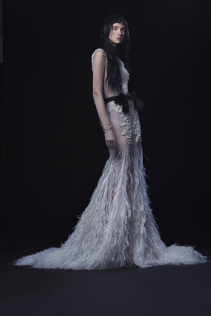 To check out all the Bridal Fashion Week galleries, plus wedding dress advice and more, go to theknot.com/frontrow.