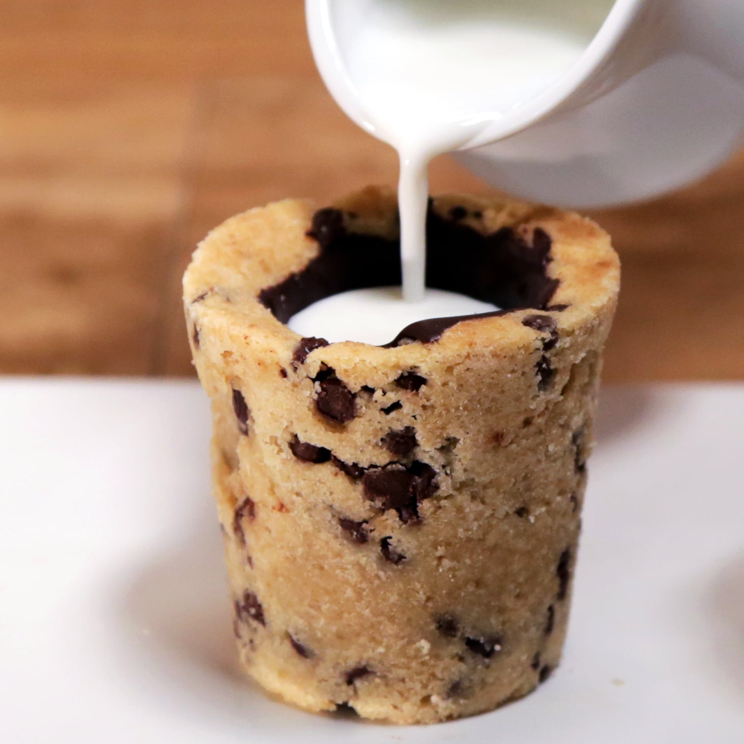 Chocolate Chip Cookies Shots, Milk and Cookies Shots