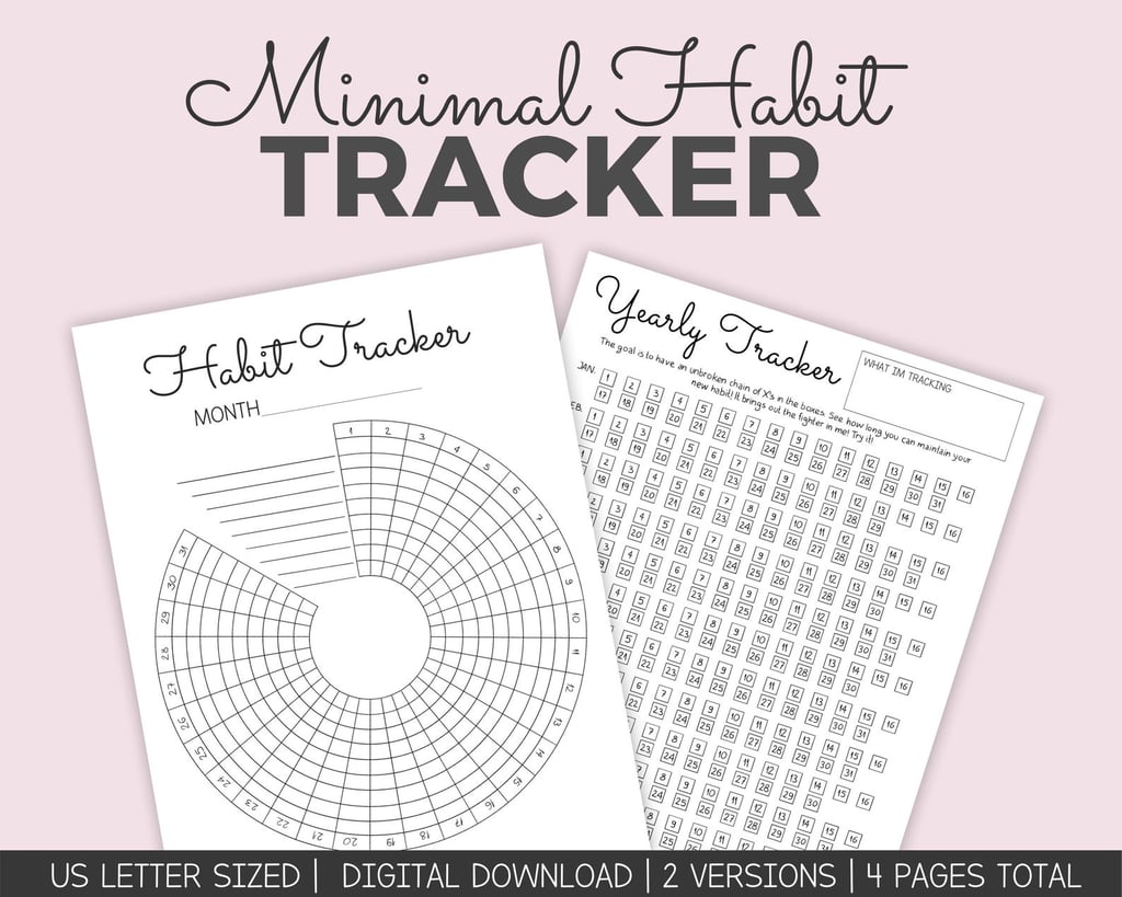 Minimalist Habit Tracker