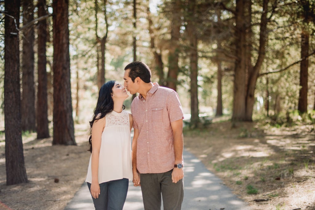 Engagement Photos in a Rowboat