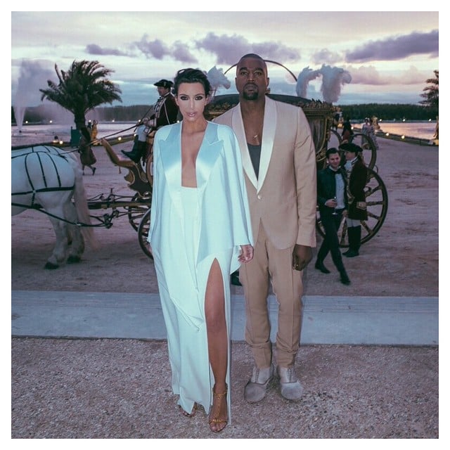 Kim Kardashian And Kanye West Wedding Pictures 2014 Popsugar Celebrity Photo 1 