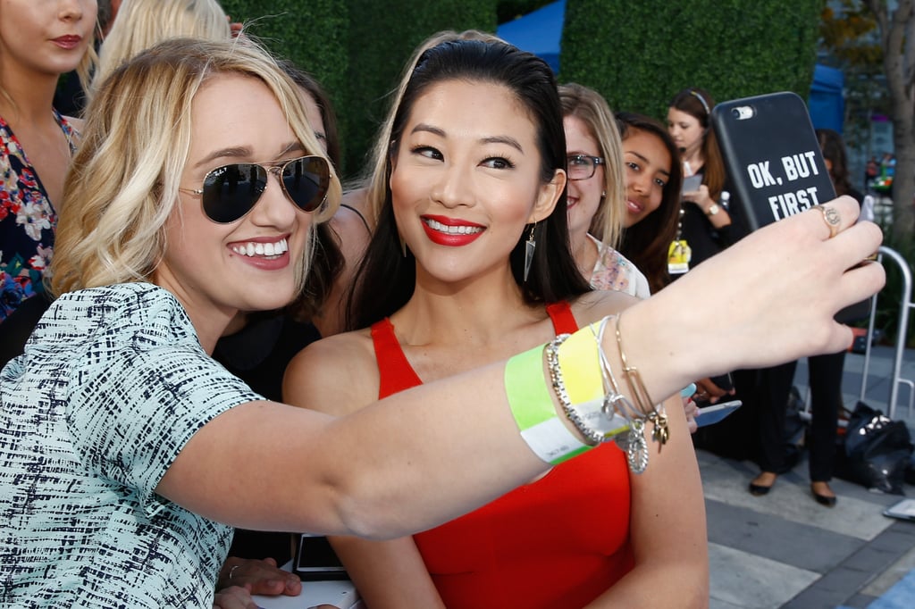 Arden Cho Celebrities Taking Photos With Fans at MTV Movie Awards