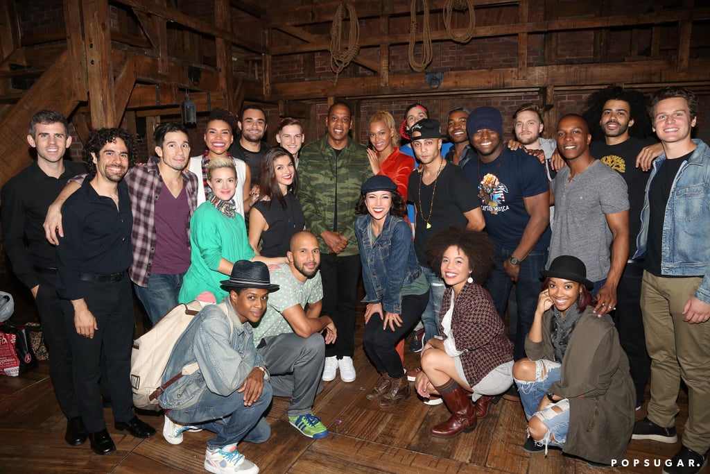 Beyonce and Jay Z See Hamilton Play in NYC