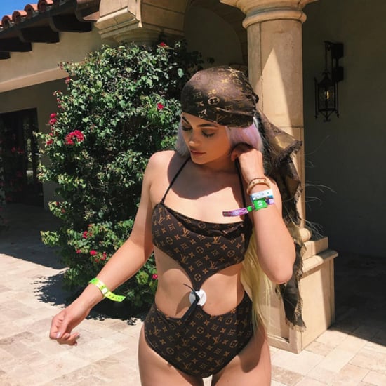 Kylie Jenner's Louis Vuitton Swimsuit at Coachella 2016