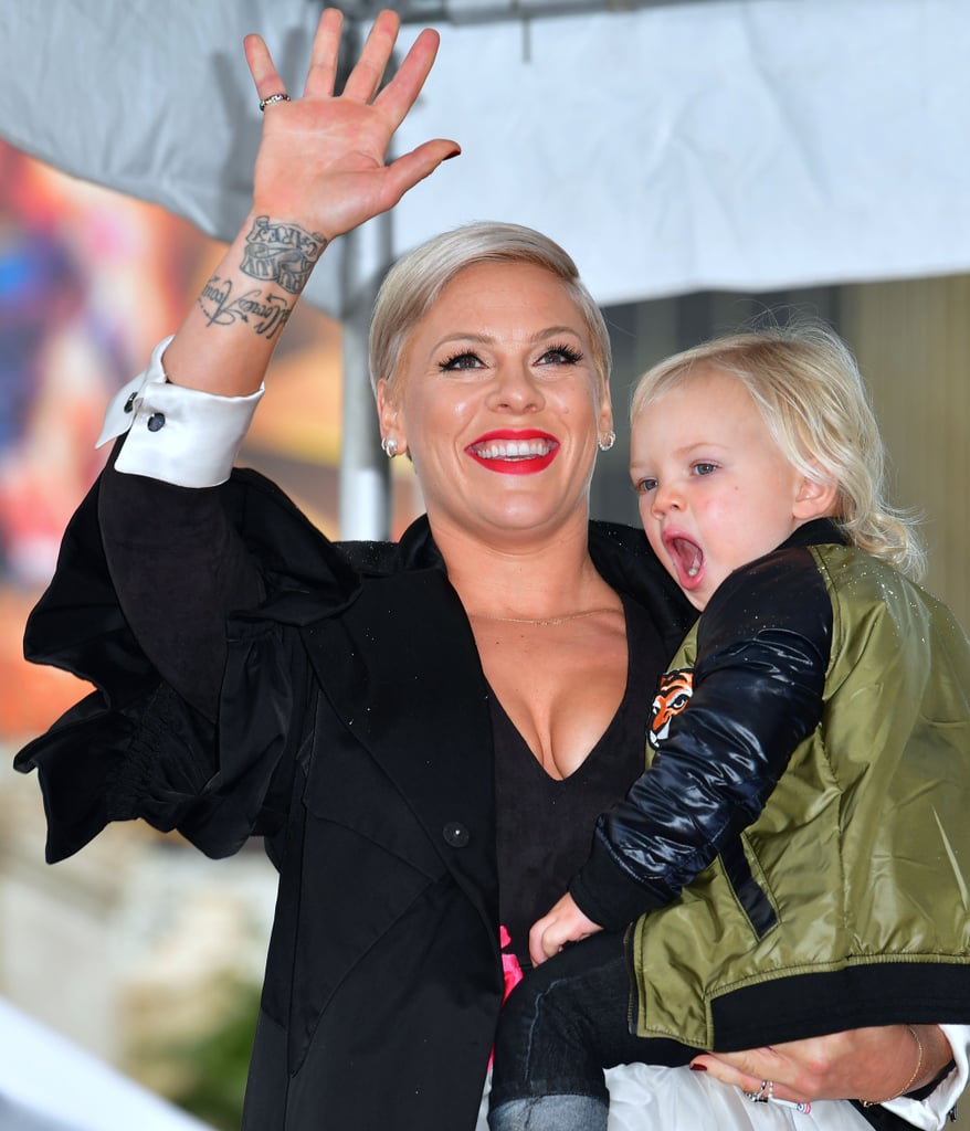 Pink at Hollywood Walk of Fame Ceremony 2019
