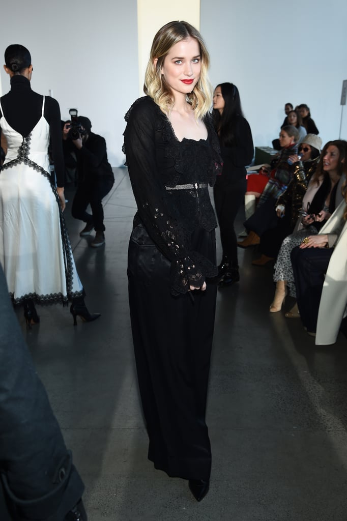 Elizabeth Lail at Self-Portrait Fall 2019