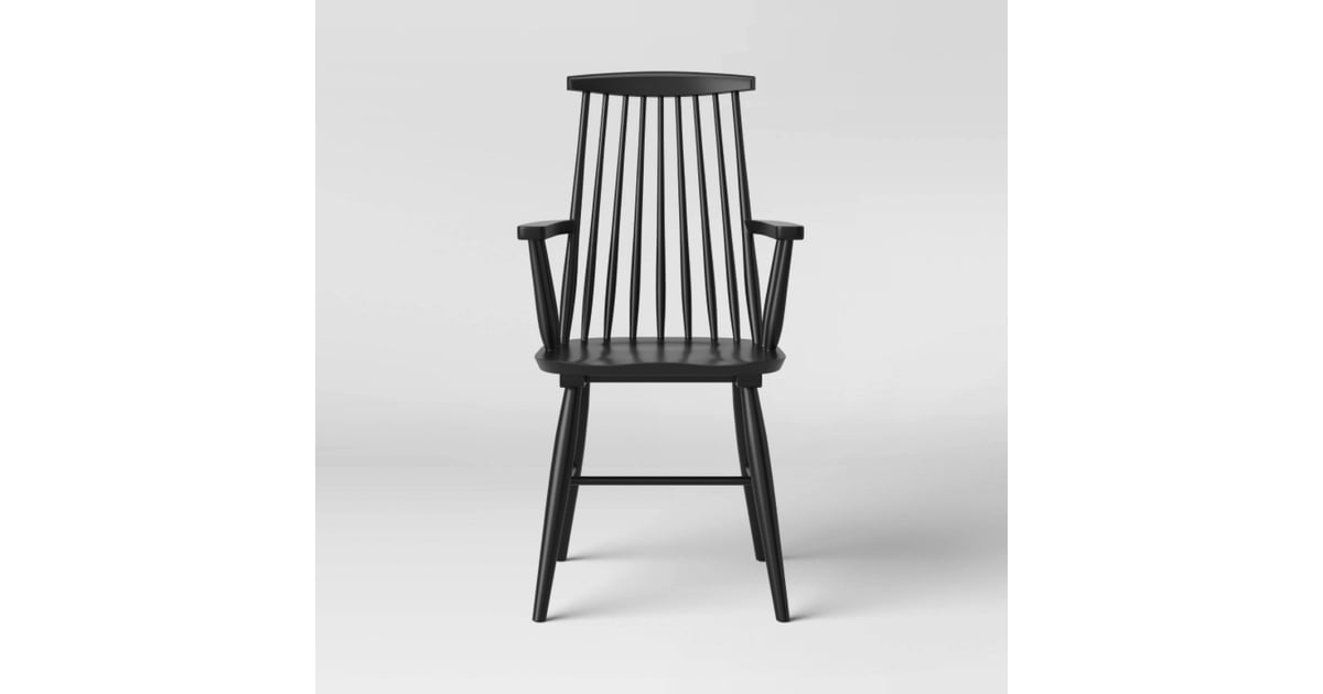 Threshold harwich high back windsor dining outlet chair black