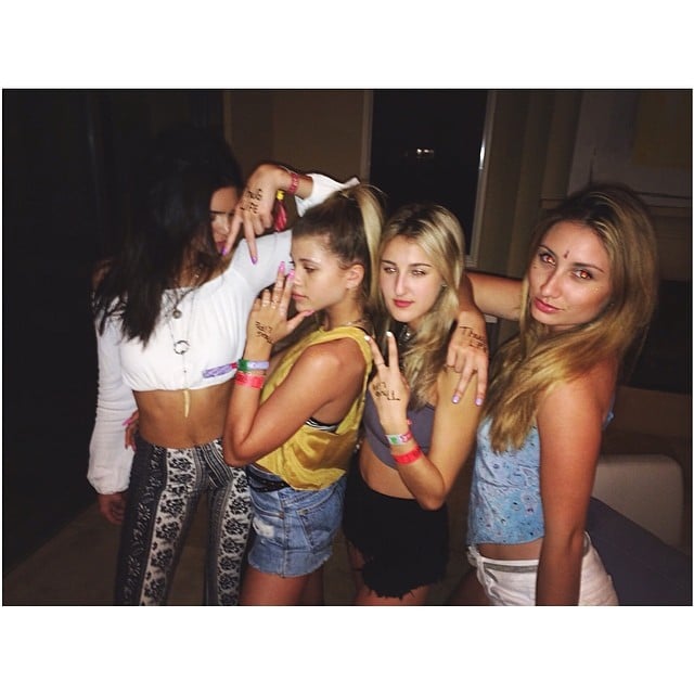 Kendall Jenner had fun during the second weekend with girlfriends.
Source: Instagram user kendalljenner