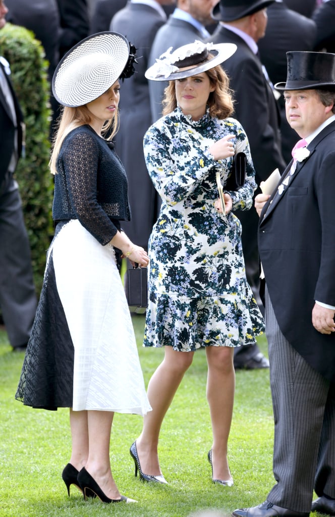 Princess Eugenie Wearing Erdem at Royal Ascot