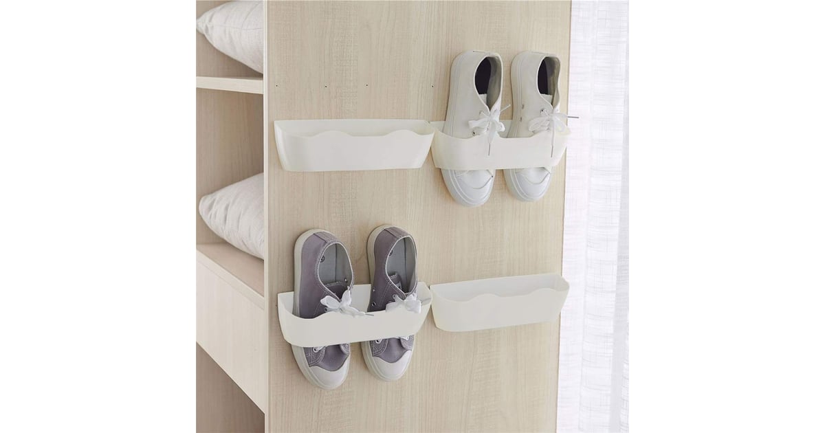Yocice Wall Mounted Shoes Rack Easy Ways to Organise Your Shoes