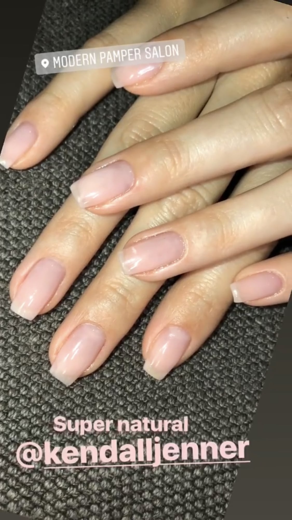 Kendall Jenner S Flower Manicure Popsugar Beauty
