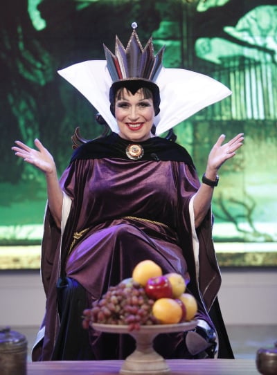 Joy Behar as the Evil Queen